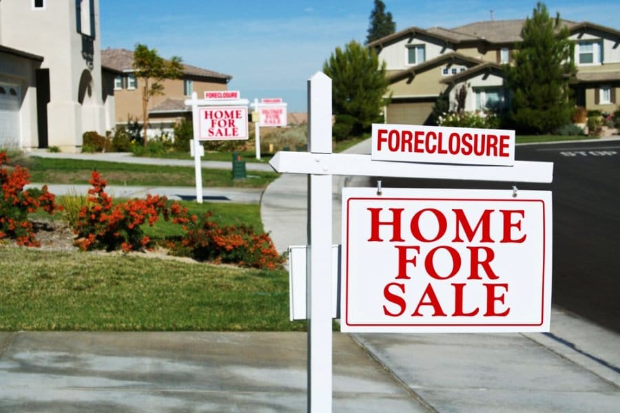 foreclosures